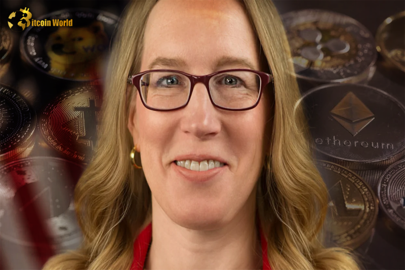 Speaking out against LBRY enforcement action, Hester Peirce said, "The market could have decided."
