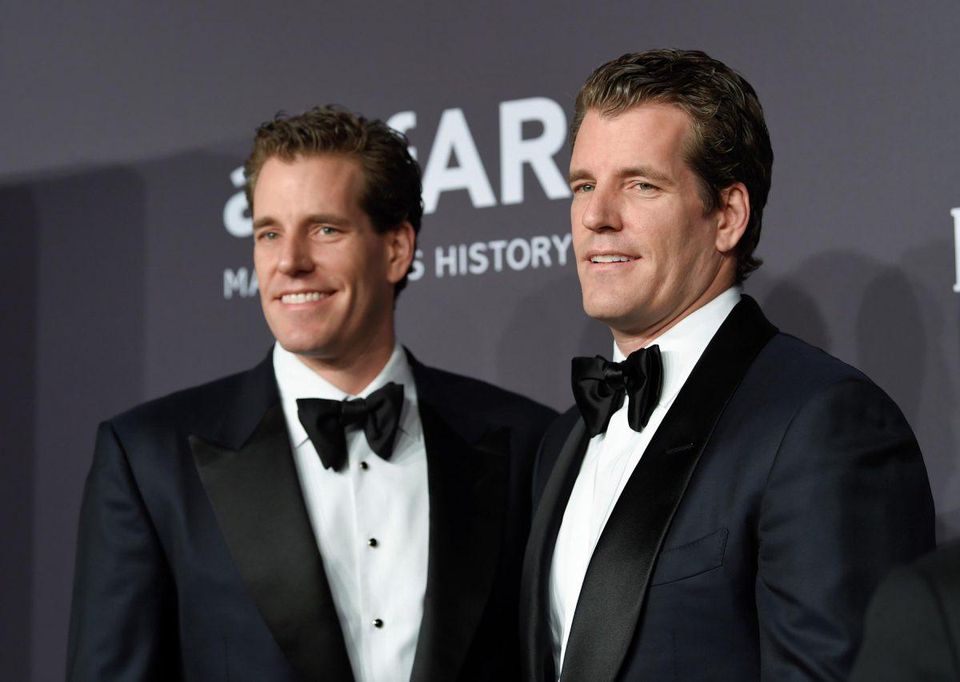 Winklevoss Twins Reveal Ownership of 1% of All Bitcoin, Valued at Over $2.2 Billion