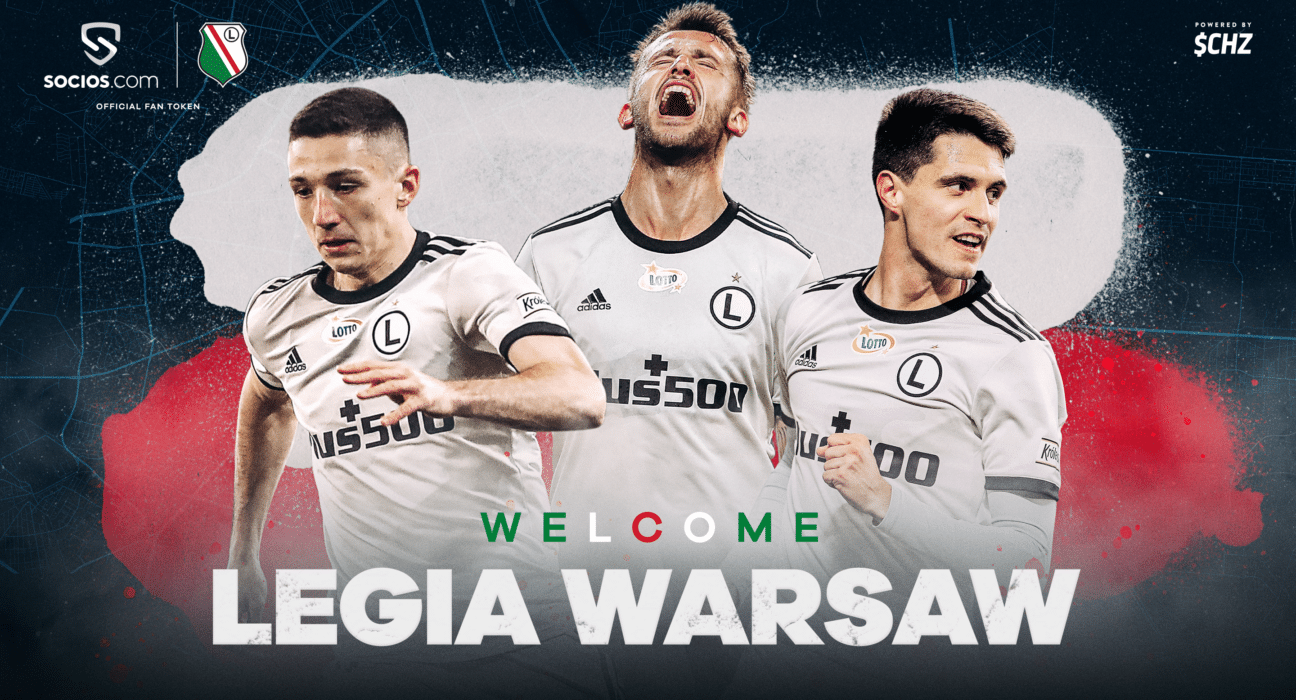 Legia Warsaw Joins Chiliz Platform, Launching LEG Fan Token for Soccer Enthusiasts
