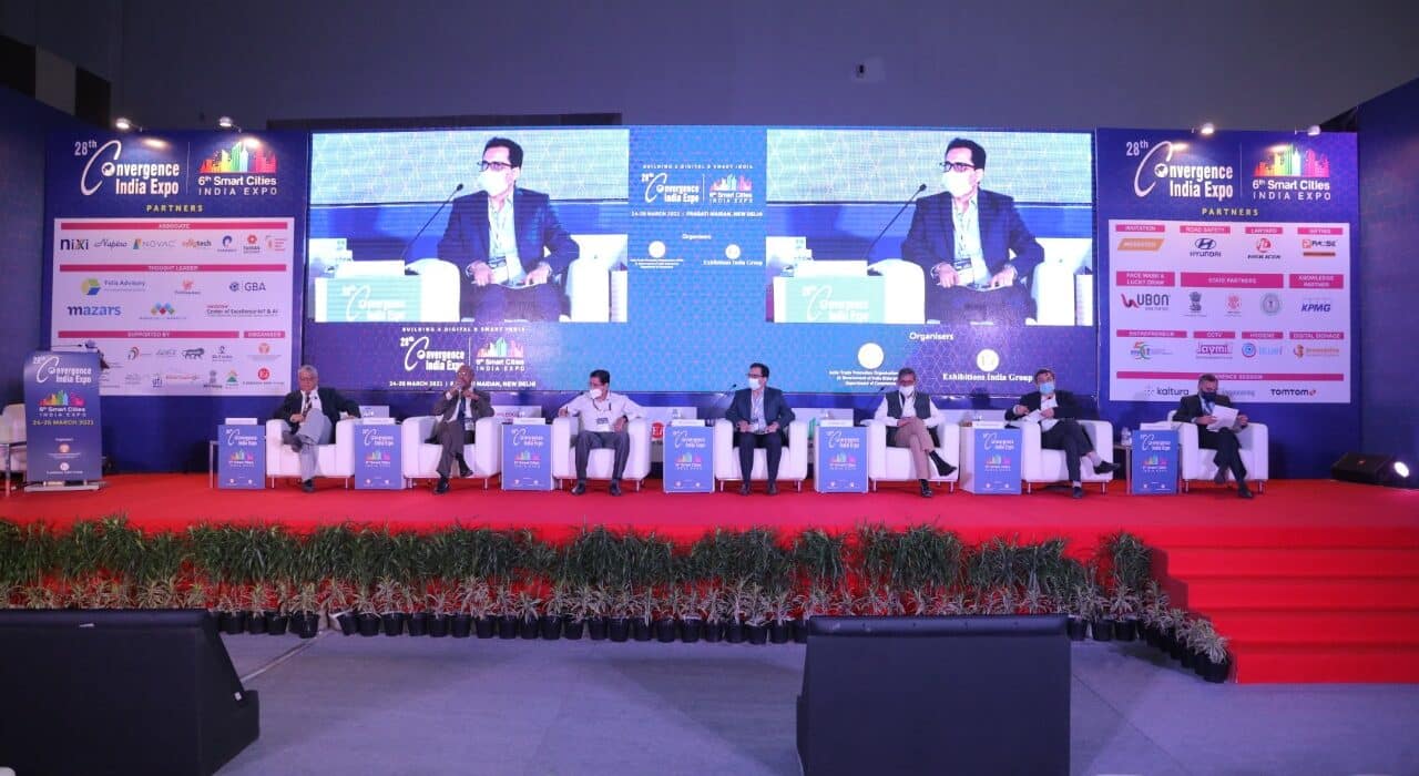 Emerging Tech Summit Panel at the expo L R