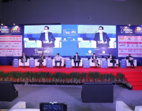 Emerging Tech Summit Panel at the expo L R