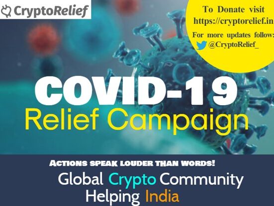 Crypto Community Raises Over $2.2 Million to Support India’s COVID-19 Relief Efforts