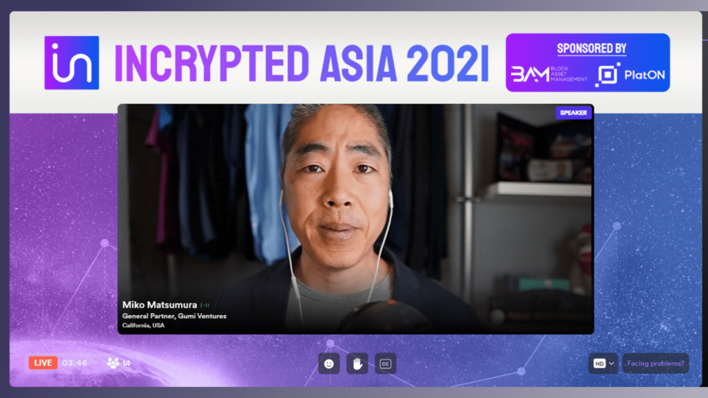 Incrypted Asia 2021 miko