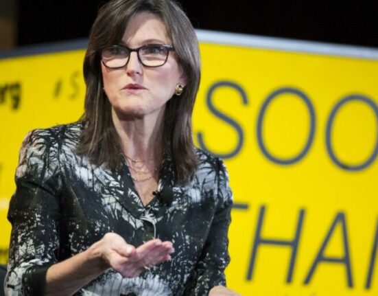 Cathie Wood CEO of Ark Invest forecasts a 500000 Bitcoin price in five years