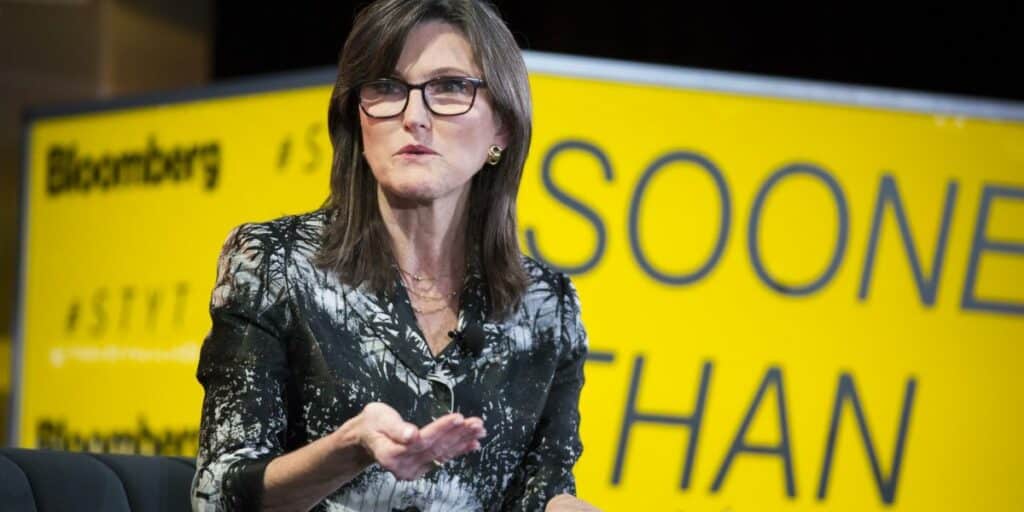 Cathie Wood CEO of Ark Invest forecasts a 500000 Bitcoin price in five years