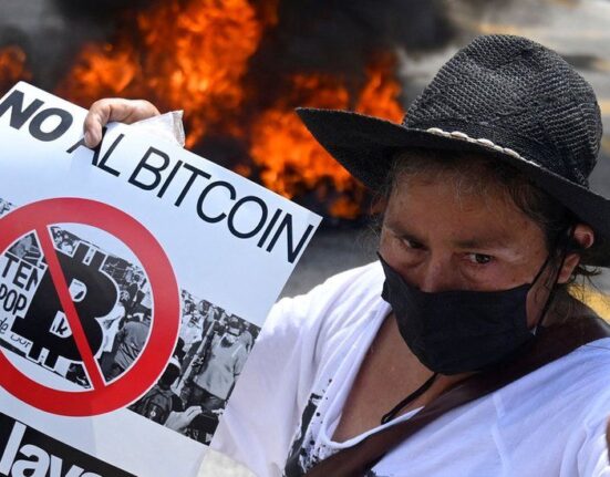 El Salvador citizens take to the streets to protest bitcoin and dictatorship