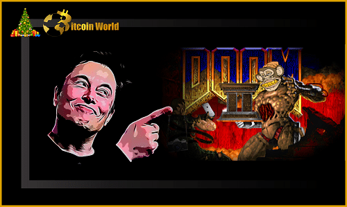 Elon Musk Responds to a New DOOM Mode That Pays You to Photograph NFTs