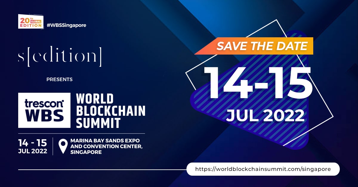 WBS 22 Singapore Save the date