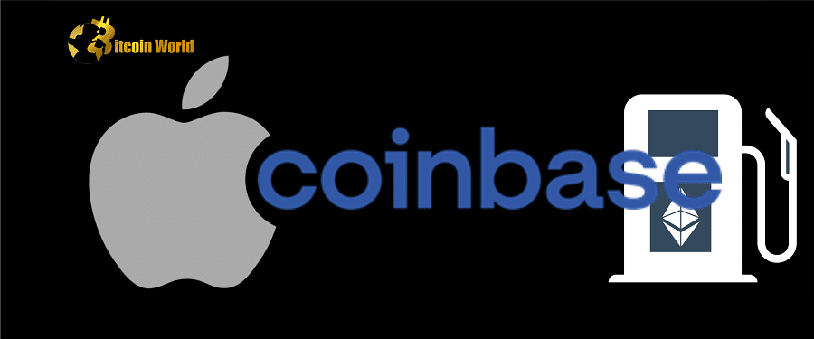 Apple Wants Ethereum Gas Fees to be Cut by 30%, so Coinbase had to Stop NFT Transfers.