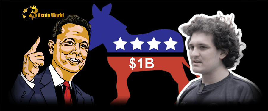 Elon Musk Opines that SBF Made Donations Up to $1B to Democrats