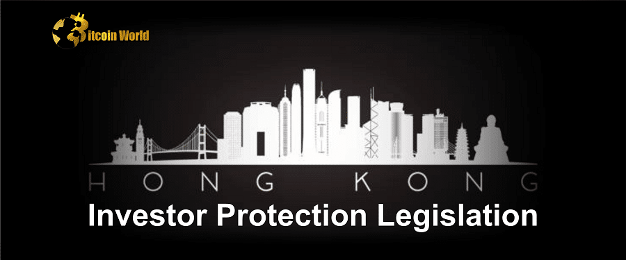 A Central Bank official said Hong Kong is drafting investor protection legislation.