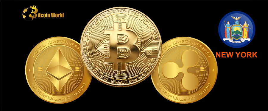 New York wants to charge crypto companies for keeping an eye on them.