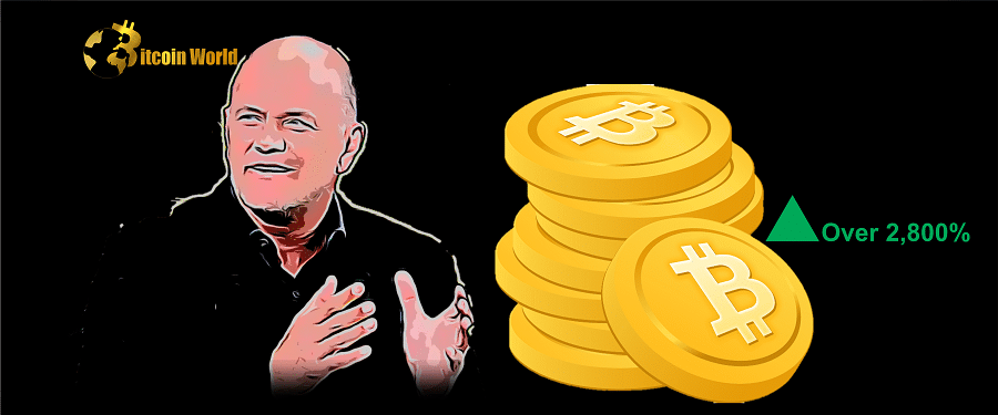 Bitcoin Will Explode by Over 2,800%, Predicts Billionaire Mike Novogratz, But There's a Catch