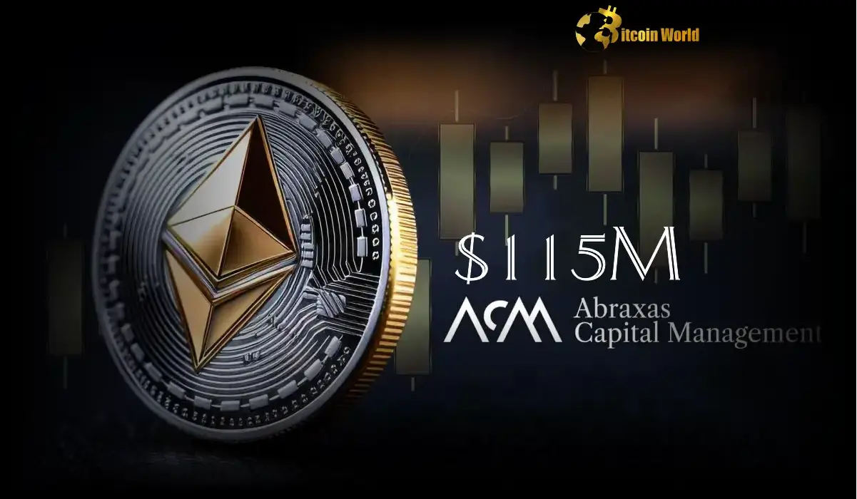 Abraxas Capital’s Strategic 115M dollar Ethereum Acquisition Fuels Market Optimism