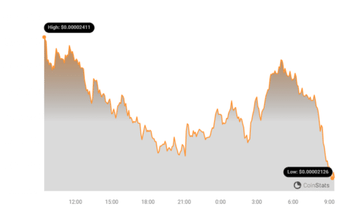 BONK Price Chart