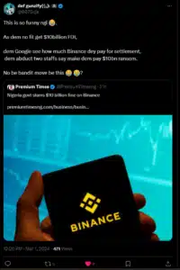 Nigeria Demands Jaw-Dropping $10 Billion Fine From Binance: Crypto Giant Accused of Economic Sabotage Binance Fine