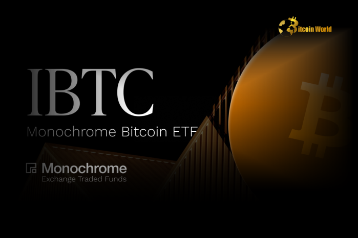 Bitcoin ETF Surges: Monochrome’s IBTC AUM Explodes to $48.7M – A New Milestone