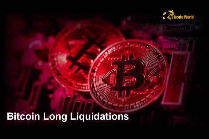 Bitcoin Long Liquidations Surge to $68 Million, Marking Third-Largest Event in Three Months