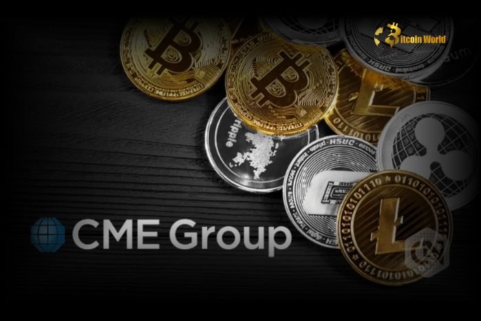 CME crypto trading volume chart showing Bitcoin & Ethereum futures growth.