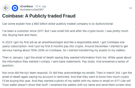 Coinbase Users Furious Facing Withdrawal Delays and Poor Support Coinbase Fraud