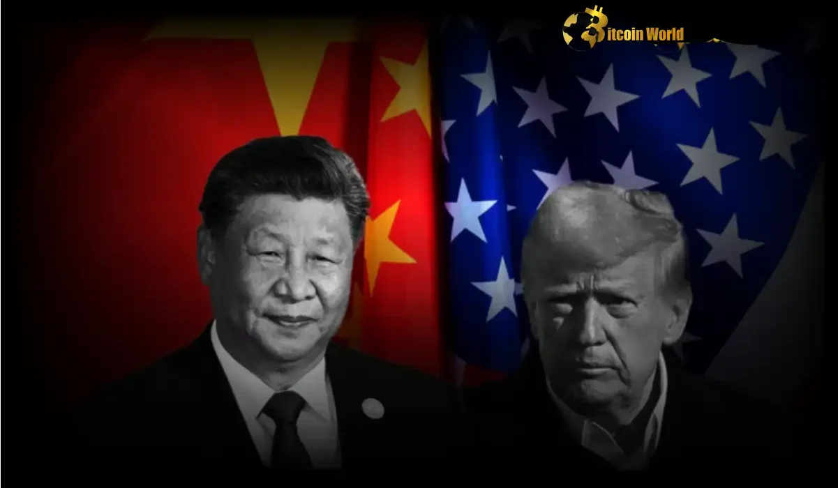 Critical Meeting China’s Response to US Tariffs and Looming Crypto Market Shockwaves