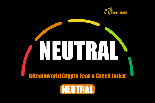 Crypto Fear and Greed Index Shifting to Neutral Sparks Hope
