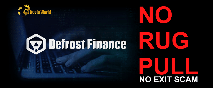 Defrost Finance Breaks Silence on ‘Exit Scam’ Accusations, Denies Rug Pull