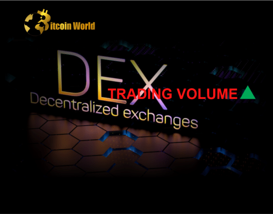 Decentralized Exchange (DEX) Trading Volumes Surged Nearly 250% Amid Stablecoin Crisis