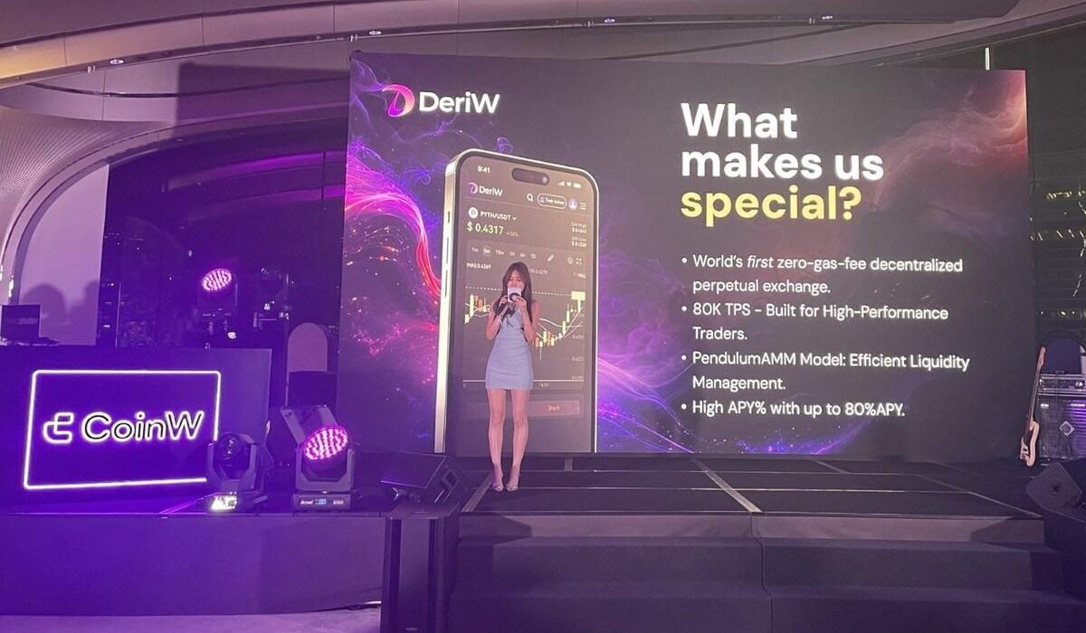 DEX Platform DeriW Officially Debuts Connecting L 17402268069hbdHhLFoo