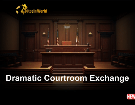 Dramatic Courtroom Exchange