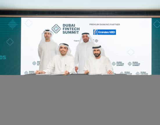 ENBD DFS Signing Ceremony Photo