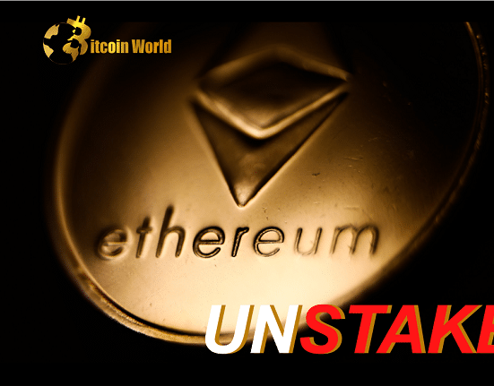 Nearly $2 Billion in Ethereum ($ETH) Are Waiting to Be Unstaked, Blockchain Data Shows