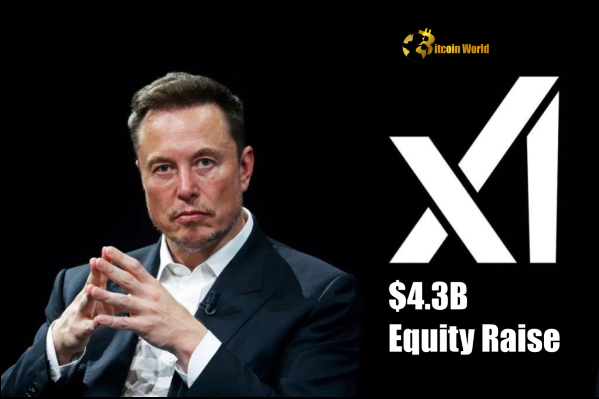 Elon Musk’s xAI Seeks Urgent $4.3B Equity Raise