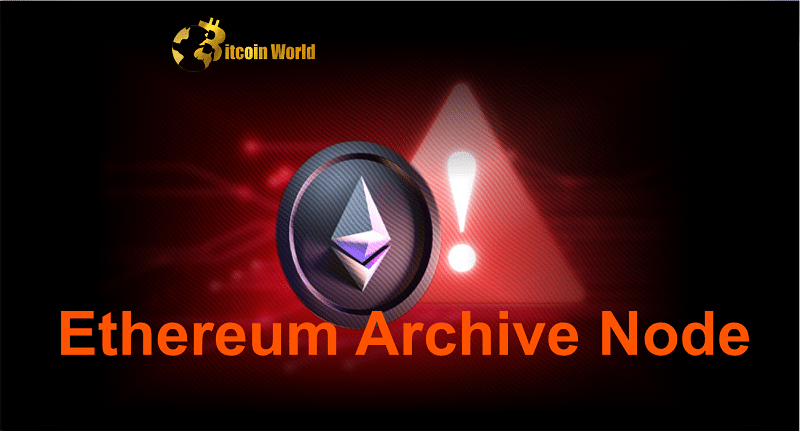 Ethereum Archive Node service, ArchiveNode.io, shuts down, saying it ‘succeeded.’