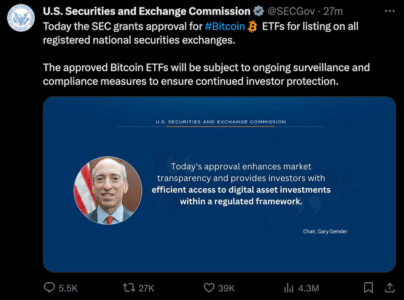Fake Spot BTC ETFs Approval