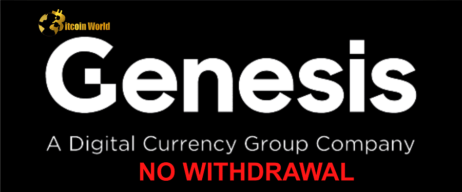 Crypto Lender Genesis has no Solution Yet for Withdrawal Halts
