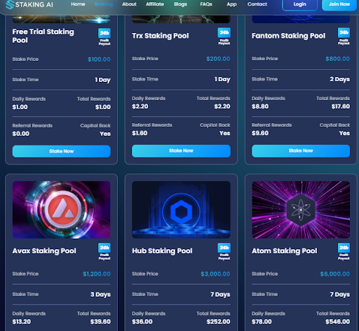 How to Get Started on STAKING AI