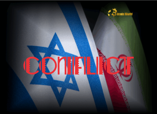 Israel Iran Conflict Urgent Warning for Crypto Market Amid Geopolitical Risk