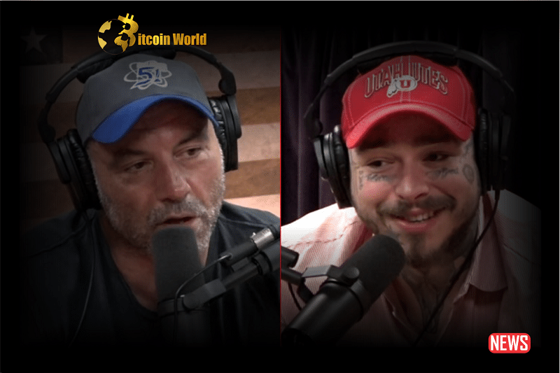 Joe Rogan and Post Malone
