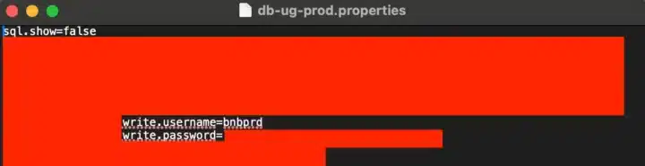 Leaked Binance Internal Password