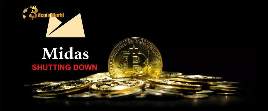 Crypto Investment Firm Midas Shutting Down Platform Following Losses