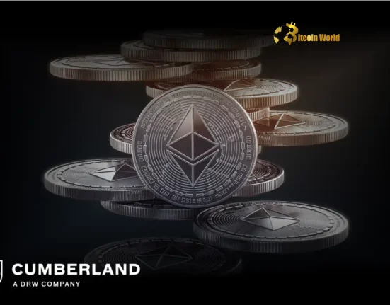 Major ETH Withdrawal Cumberland Crypto Moves $43 Million from Coinbase