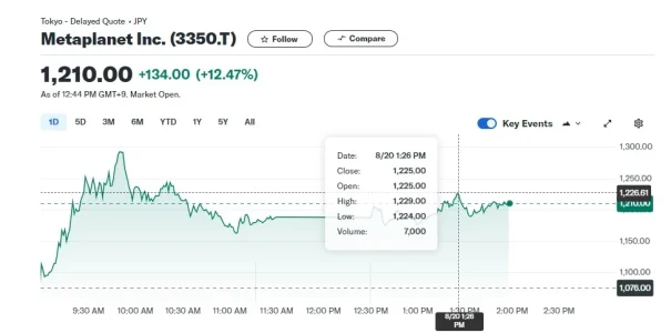 Metaplanet Shares