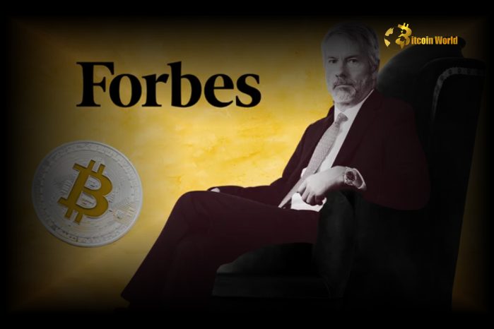 Michael Saylor Featured as "The Bitcoin Alchemist" on Forbes Cover