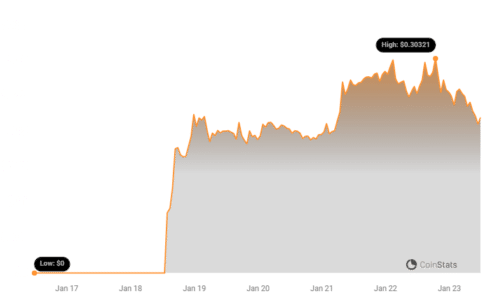 ONDO Token Mania: Surging 2500% Post Unlock - What's Fueling the Crypto Frenzy? ONDO Price Chart | Source: Coinstats