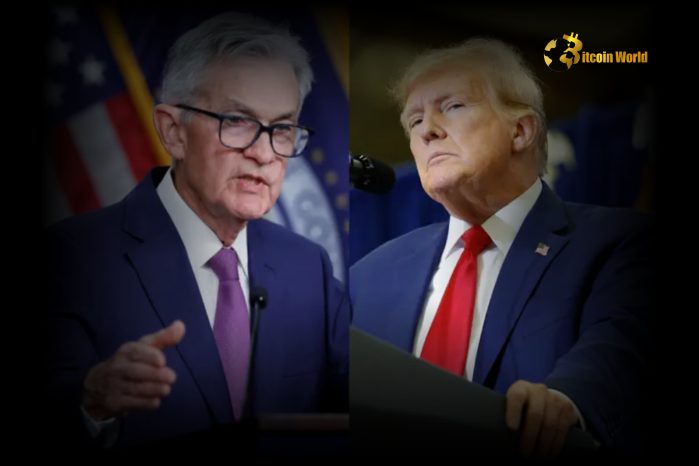 President Trump discussing Federal Reserve policies