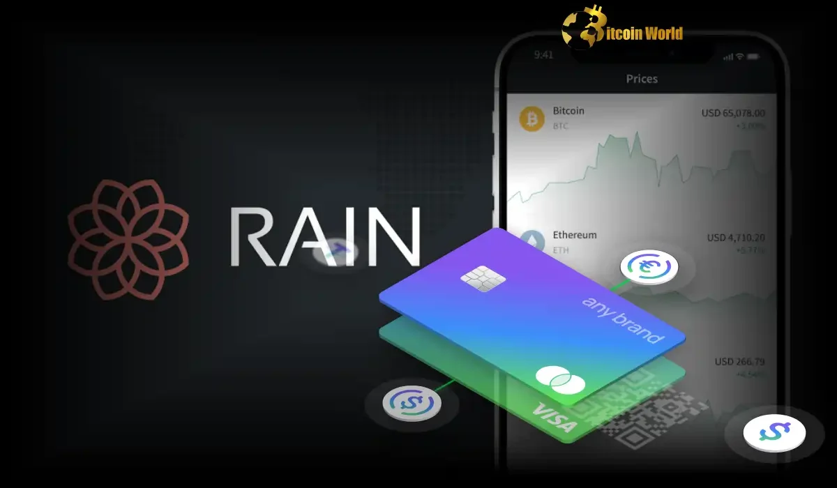 Rain Secures $24.5M Funding to Revolutionize Stablecoin Payment Cards: A Boost for Crypto Payments?