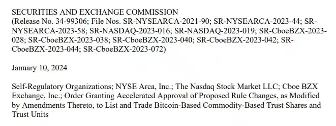 US SEC Approves Bitcoin Spot ETFs: A Game Changer for Crypto Investing SEC Approval