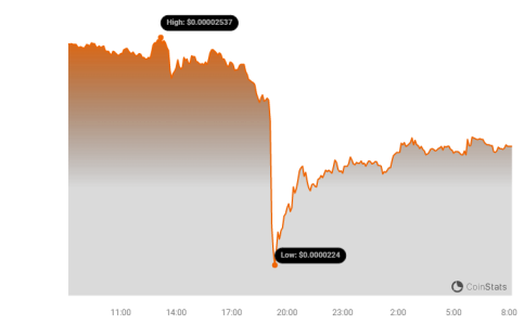 SHIB Price Chart 10