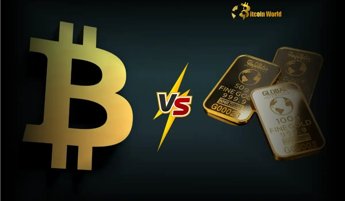 Select Shocking Shift Bitcoin Loses Ground to Gold as Investors Seek True Safe Haven